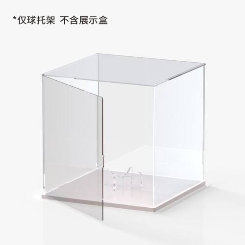 亚克力全尺寸篮球球星展示盒标准足排球签名收藏透明收纳防尘罩 - 图0