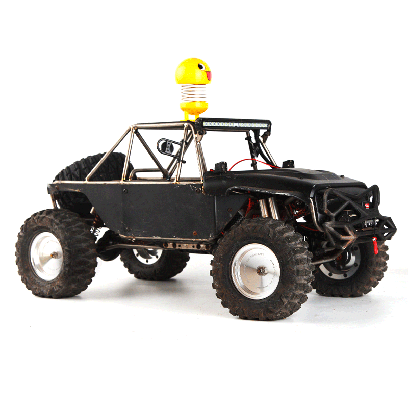 D1RC 2.2寸金属攀爬车仿真轮毂 吃鸡轮毂AXIAL scx10三代TRX4单个 - 图0