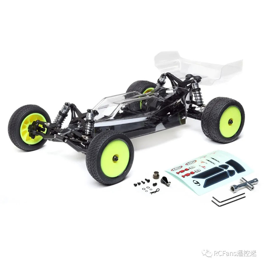 LOSI 1/16 Mini-B Pro Roller 2WD Buggy遥控模型电动越野车KIT-图0