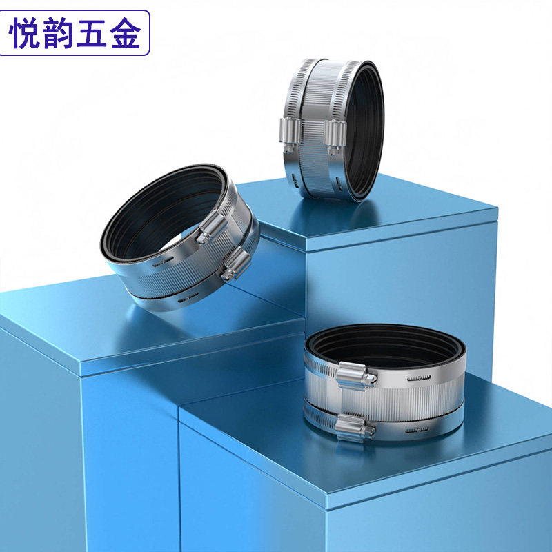201/304不锈钢管束卡箍排水管卡箍抱箍PVC管卡箍喉箍2寸3寸4寸6寸