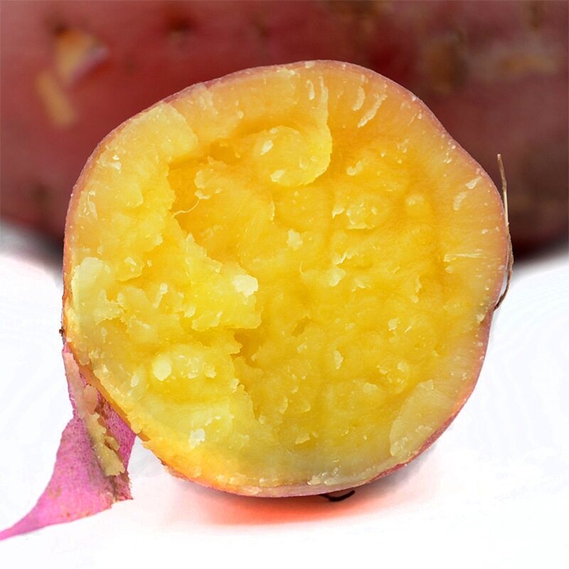 海南澄迈桥头富硒地瓜新鲜板粟山芋 果缘芬番薯