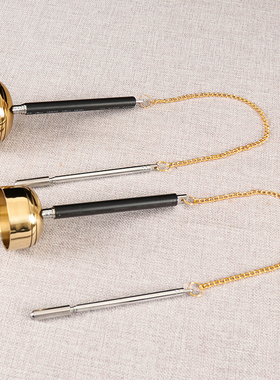 台湾日式风纯铜寺庙摆件念佛引磬