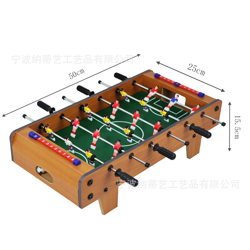 桌上足球台儿童亲子游戏男孩益智桌游桌面足球玩具桌上足球机-图1