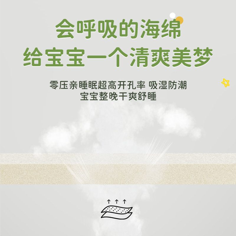 金可儿青少年床垫席梦思独袋弹簧儿童护脊偏硬 萌德,淘宝优惠券,粉丝福利购,淘宝优惠卷
