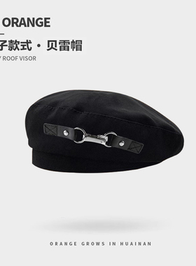 儿童贝雷帽画家帽日系复古夏季