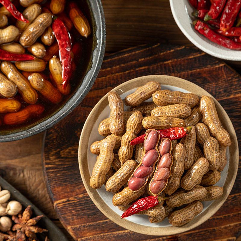 酒鬼花生旗舰店210g*3袋装香辣卤煮汁花生下酒菜零食小吃水煮花生,淘宝优惠券,粉丝福利购,淘宝优惠卷