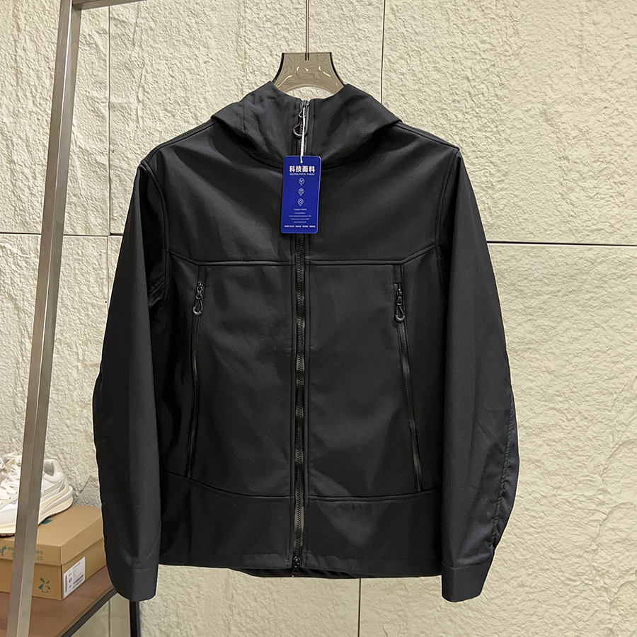 户外王炸!防风防泼水!秋冬男女情侣款加绒软壳冲锋衣夹克外套潮 - 图2