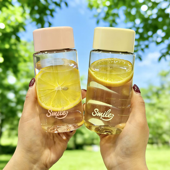 Mini tritan water cup, compact and portable pocket cup