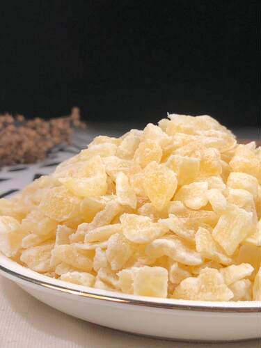 泰国菠萝丁500g菠萝粒菠萝碎6-12mm花果茶菠萝干凤梨丁烘培原料 - 图3