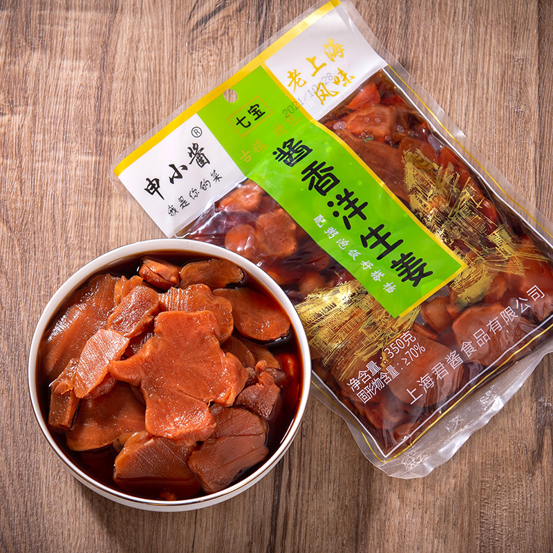 洋姜咸菜酱菜脆甜350g多汁脆嫩申小酱老上海风味下粥泡饭七宝老街 - 图0