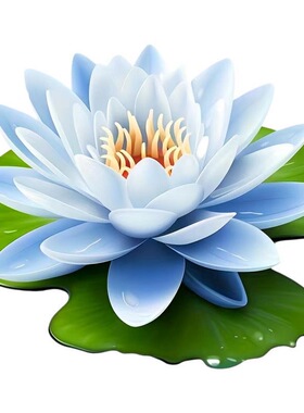 超级精美莲花贴纸卧室卫生间门柜装饰遮瑕自粘贴画高清仿真防水