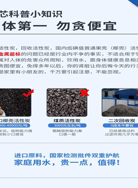 顾家冷热一体通用五级净水器滤芯