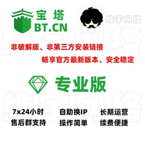 Pagoda Professional Edition Panel Linux Panel January 1 year 3 years Permanent website New official genuine edition Non-piracy