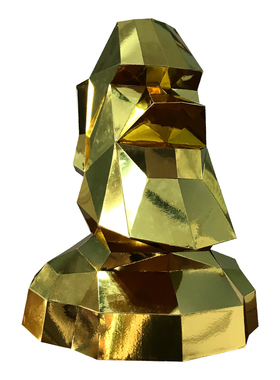 复活岛石像创意家居摆件搞怪手工diy装饰客厅简约大号电视柜摆设