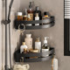 Bathroom storage rack tripod