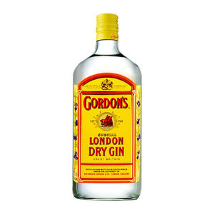 【进口】哥顿(Gordon’s)金酒750ml*1瓶南非洋酒杜松子格顿基酒
