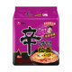 Korean Nongshim Ramen Tom Yum Flavor Hot and Sour Instant Noodles 4-pack late night snack instant lazy instant noodles bowl noodles