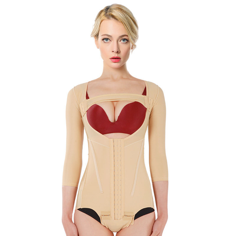 蕉形一期腰腹吸脂术后塑身夏连体衣 蕉形塑身连体衣