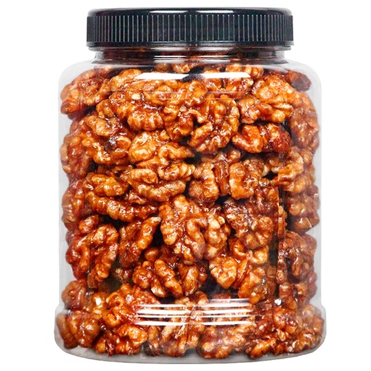 2024 Neue Produkte Bernstein Walnuss Kernel in Dosen Karamellgeschmack Nüsse Sesam Honiggeschmack Xinjiang handgefertigtes Yawei Mandarin
