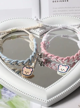 网红闺蜜手链情侣款磁铁相吸手环