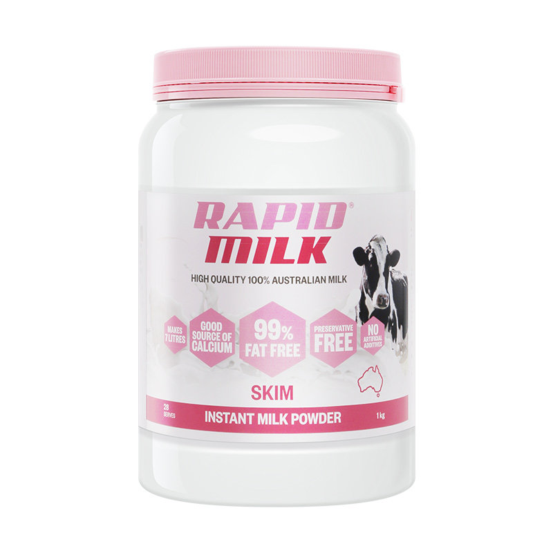 澳洲rapid锐品脱脂成人学生牛奶粉 rapid海外成人奶粉
