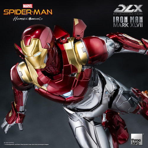 【预定定金】threezero DLX系列 钢铁侠 Mark47 收藏级可动模型 - 图1