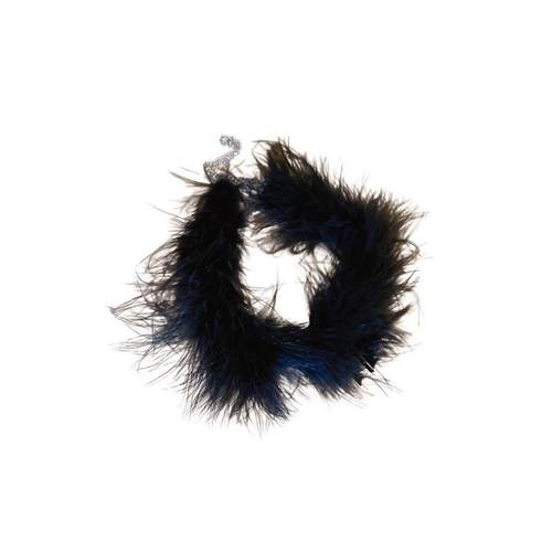 脖子配饰珍珠毛绒白色项圈颈带项链毛茸茸脖子配饰颈链锁骨链新款 - 图3