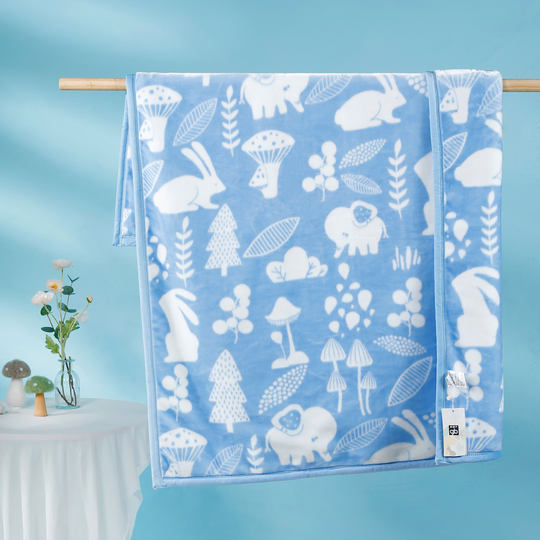 【自营】赠品-纯暇时刻双层超柔毯美素佳儿