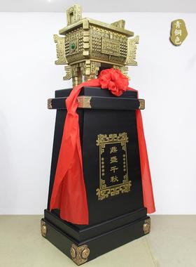 鼎盛彷古大型号落地饭店开业礼品摆件招财纯铜实用大气贺礼办公室