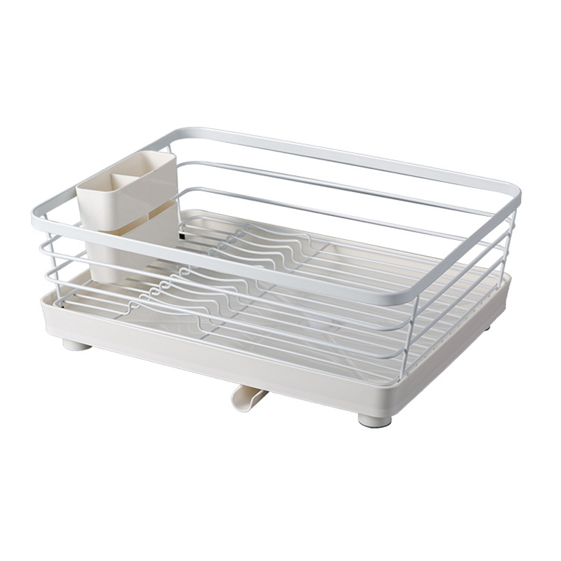 Stainless steel dish drying rack storage kitchen cup holder - 图3