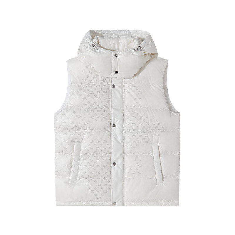 奥拉玛（Aolama）轻奢男装羽绒马甲冬季新款时尚印花轻薄背心马甲,淘宝优惠券,粉丝福利购,淘宝优惠卷