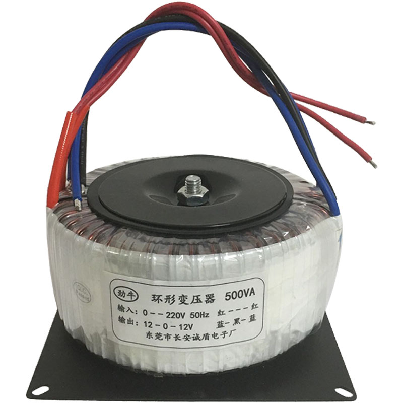 500W环型变压器220V转双12V24V36V隔离火牛前后级功放 足功率铜线 - 图3