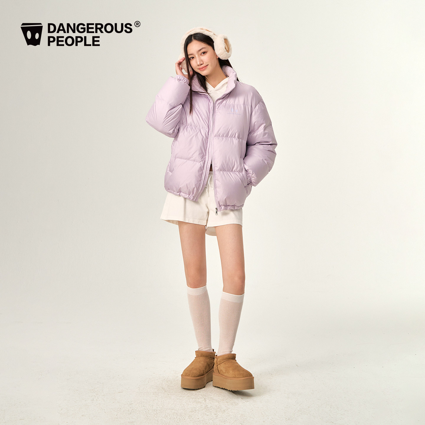 【黄子弘凡同款】Dangerouspeople薛之谦dsp小眼睛羽绒服保暖外套