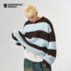 Joker Xue dsp striped sweater lazy sweater