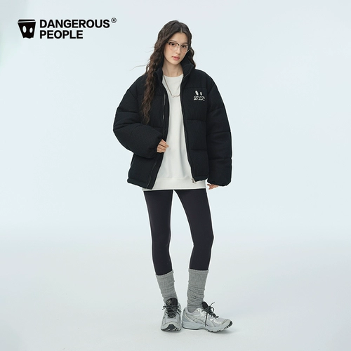 Dangerouspeople xue Zhiqian DSP цветочная буква вышитая валотная куртка для зимней универсальной куртки