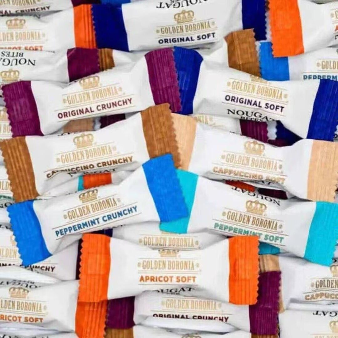 澳洲代购直邮 GOLDEN BORONIA 金宝乐健康原味醇香牛轧糖 400g,淘宝优惠券,粉丝福利购,淘宝优惠卷