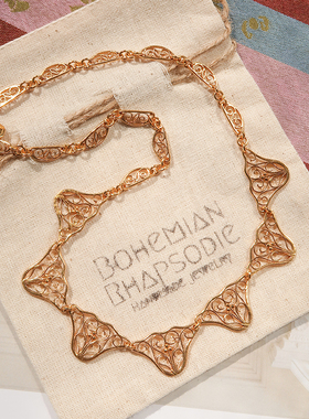 BohemianRhapsodie大金属花项链
