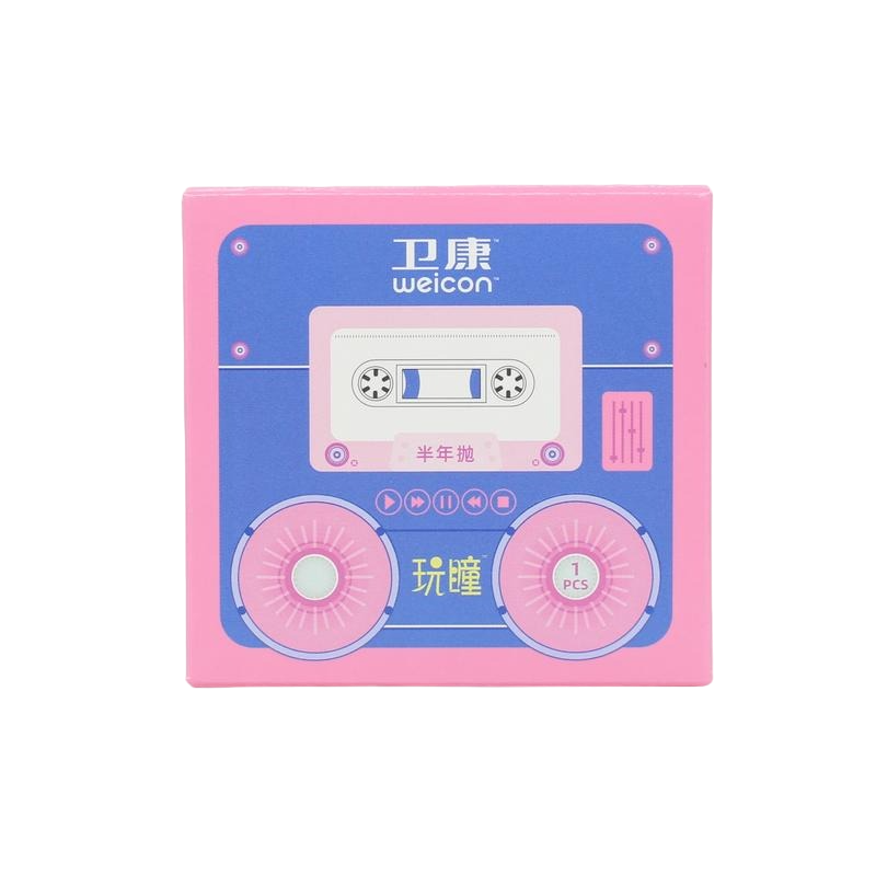 新品卫康玩瞳美瞳半年