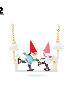 LesNereides镀金黄铜项链