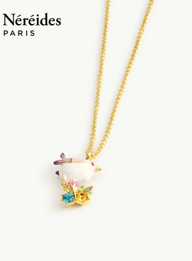 Les Nereides漫步巴比松系列 雪雀 项链