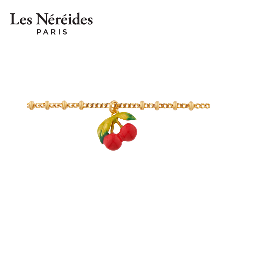 Les Nereides40周年限定纪念系列小草莓柠檬樱桃覆盆子含羞草手链-图1