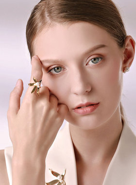 BABYBEI初贝彩星花戒指