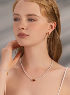 BABYBEI初贝草莓项链项圈