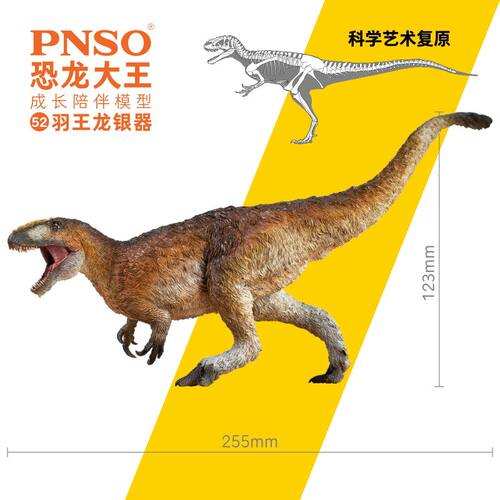PNSO羽王龙银器恐龙大王成长陪伴模型52 - 图0