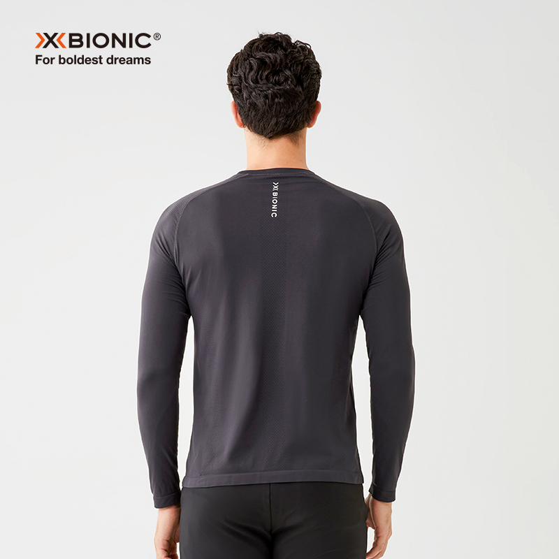 X-BIONIC 激能轻量银纤维长袖T恤 男子秋冬户外运动保暖内层22626 - 图3