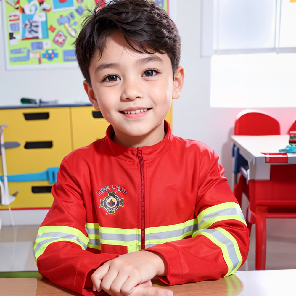 儿童消防员玩具套装幼儿园小孩火警亲子体验职业角色扮演表演出服,淘宝优惠券,粉丝福利购,淘宝优惠卷