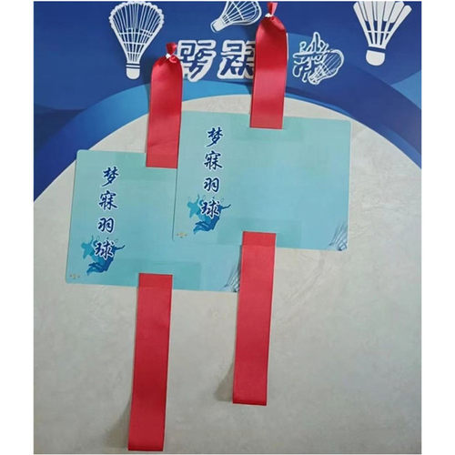 羽毛球高远球发力辅助训练用击打带 - 图0