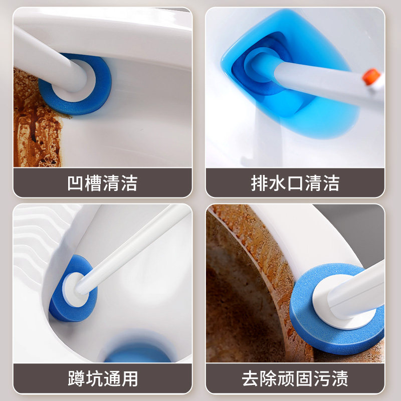 一次性马桶刷家用无死角2025新款壁挂式卫生间洗厕所刷子清洁神器,淘宝优惠券,粉丝福利购,淘宝优惠卷