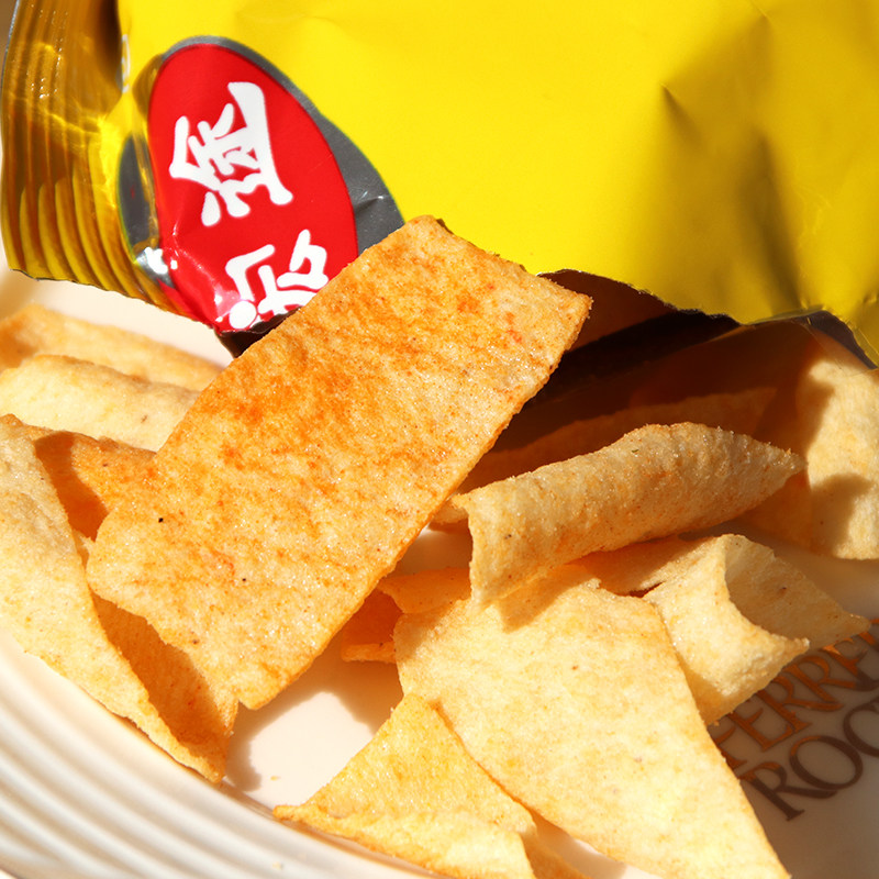 宏途山药薄片番茄味90g*5 韦杰食品膨化食品
