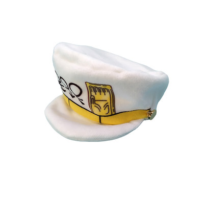 Jojo奇妙冒险空条承太郎4代宠物用品猫咪帽子头套小型犬头饰装扮 虎窝淘